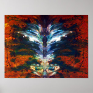 Poster danseuse cosmique