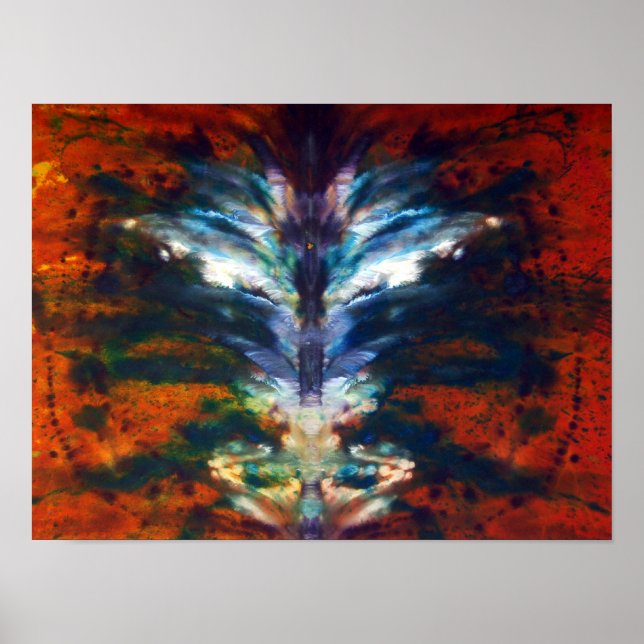 Poster danseuse cosmique (Devant)