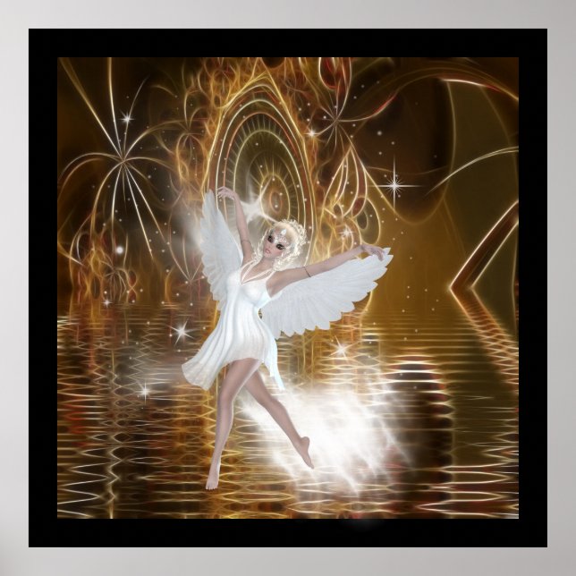 Poster Danseuse de féerie (Devant)