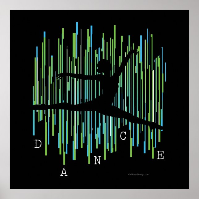 Poster Danseuse de ligne (v2) (Devant)