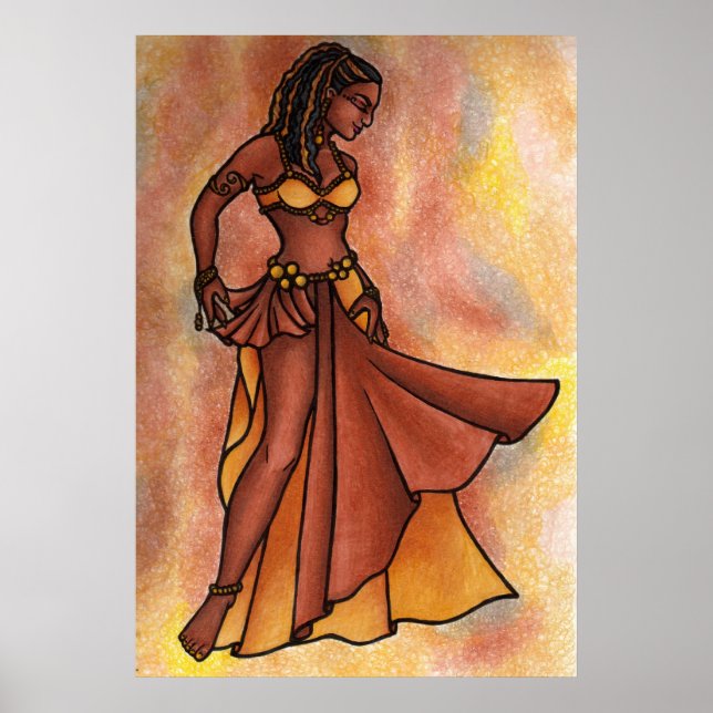 Poster Danseuse du ventre déesse (Devant)