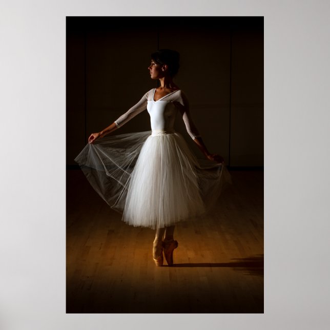 Poster Danseuse élégante (Devant)