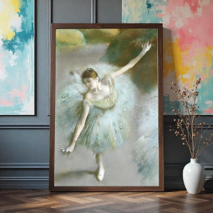 Poster Danseuse en Green Degas, Art