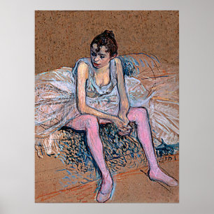 Poster Danseuse en Pink Tights