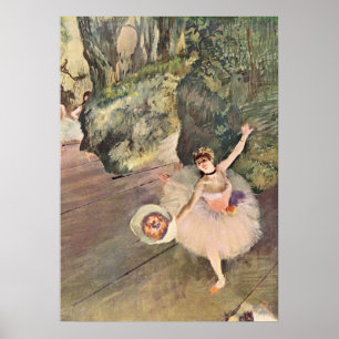Poster Danseuse / Étoile du Ballet - Dégas Peinture
