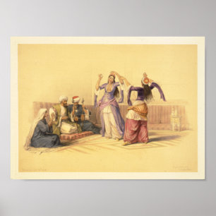 Poster Danseuses au Caire