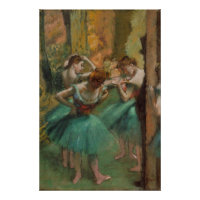 Danseuses, Pink and Green Edgar Degas
