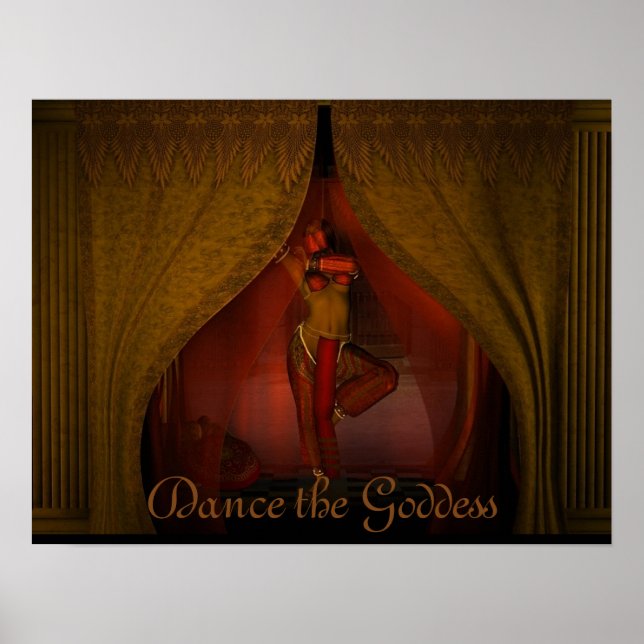 Poster Dansez la déesse (Devant)