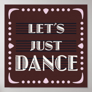 Poster Dansons juste