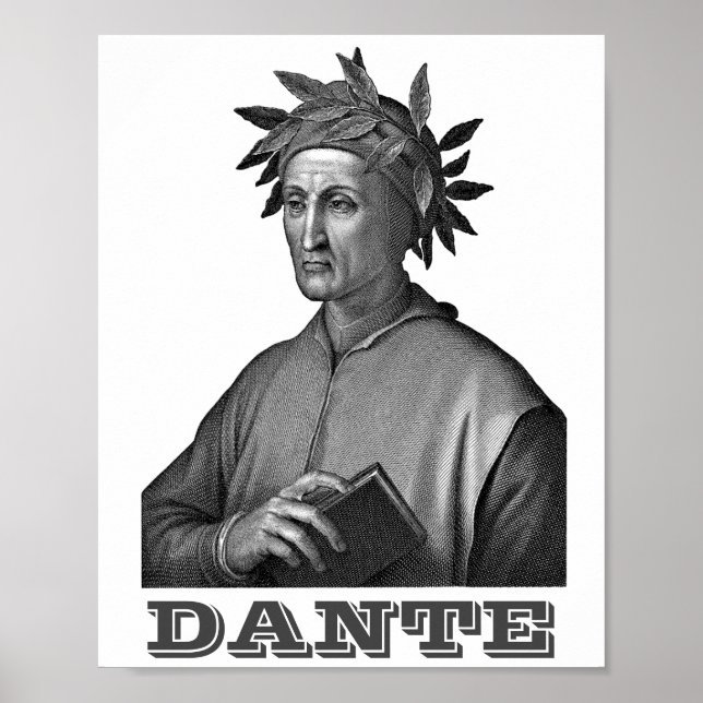 Poster Dante Alighieri (Devant)