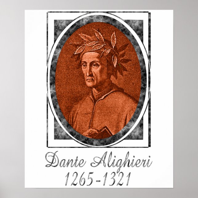 Poster Dante Alighieri (Devant)