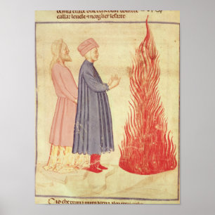 Poster Dante et Virgile reconnaissent Ulysees