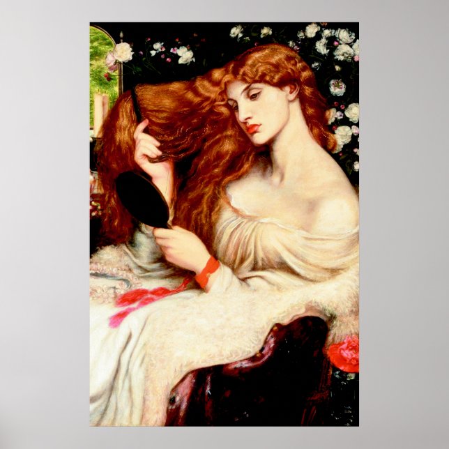 Poster Dante Gabriel Rossetti (Devant)