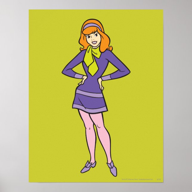 Poster Daphne Hands sur les hanches (Devant)