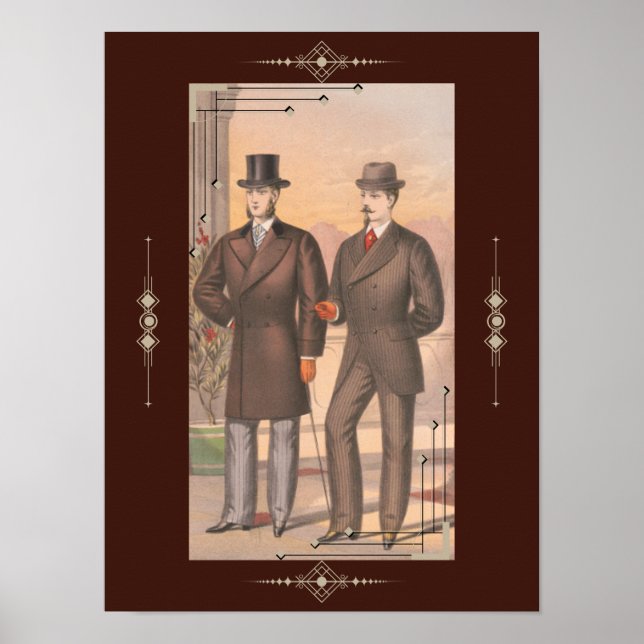 Poster Dapper Gentlemen (Devant)