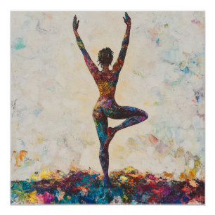 Poster d'arbre brillant