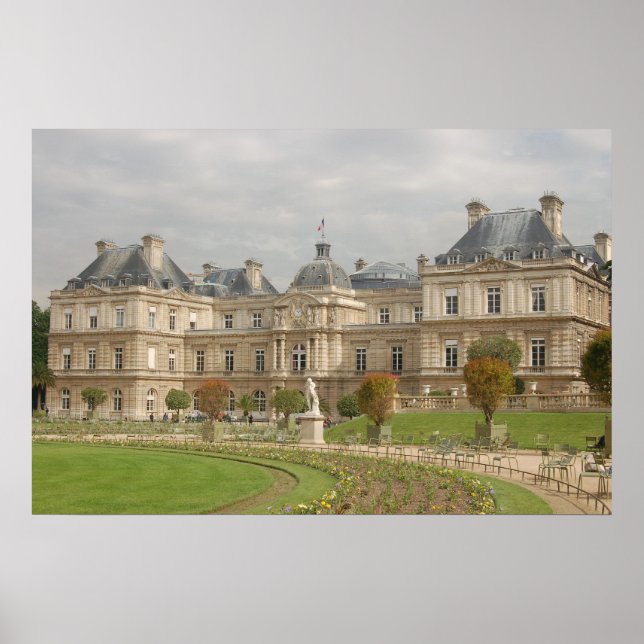 Poster d'architecture Paris Versailles (Devant)