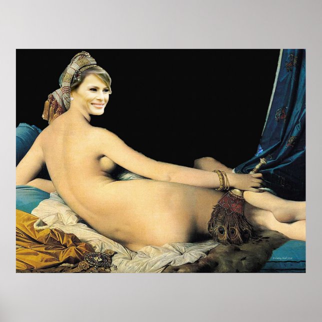 Poster d'archivage de la femme modèle FLOTUS (Devant)