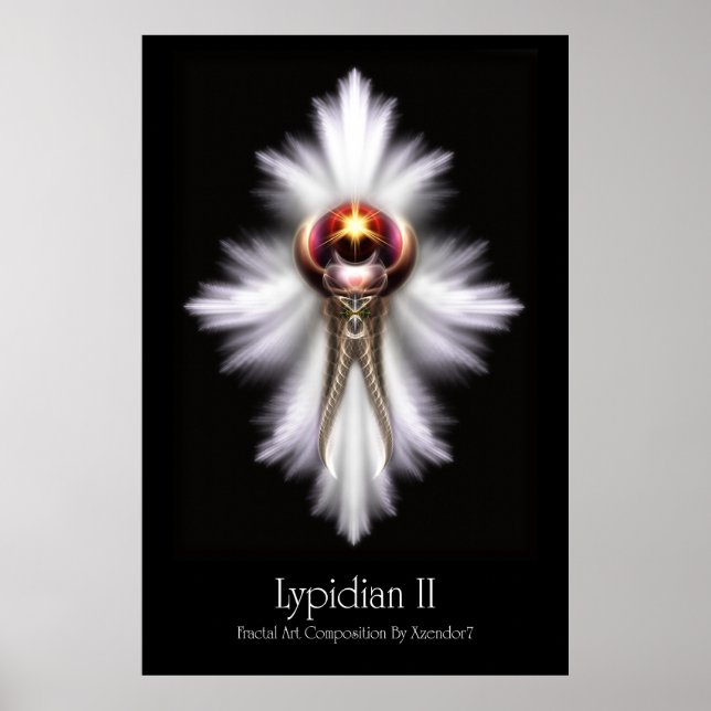 Poster d'archives Lypidian II Fractal Art M2 (Devant)