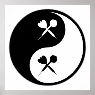 Poster Dards de Yin Yang