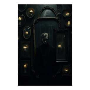 Poster Dark Academia Design esthétique gothique