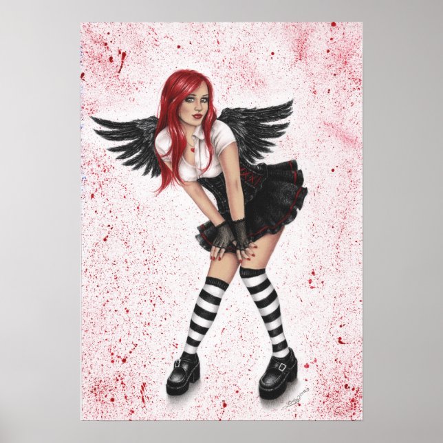 Poster Dark Angel Love (Devant)