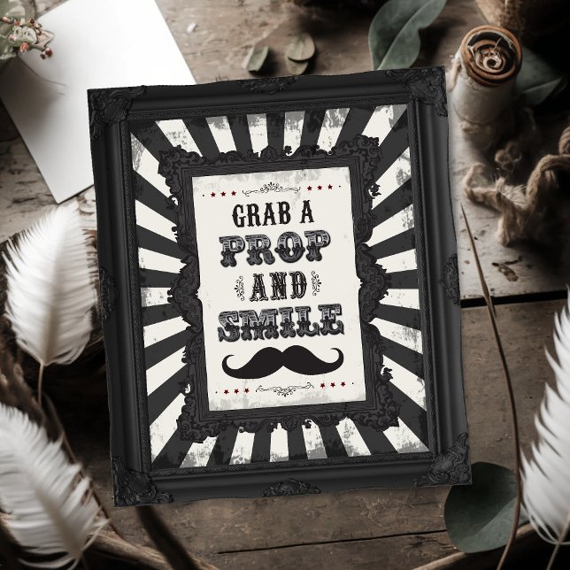 Poster Dark Carnival Psycho Circus Accrochez-Vous À Un Si (Créateur téléchargé)