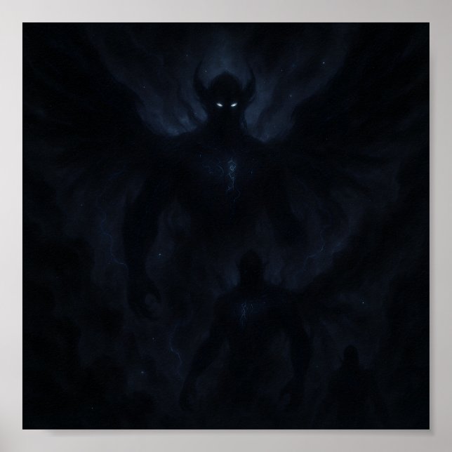 Poster Dark Celestial Being Wall Art (Devant)