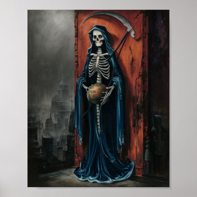 Poster Dark Père Noël Muerte (Devant)