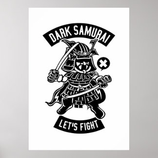 Poster Dark Samurai
