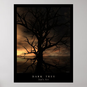 POSTER DARK TREE