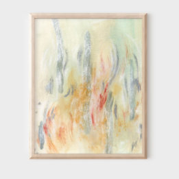 Poster d'art abstrait élégant et minimaliste