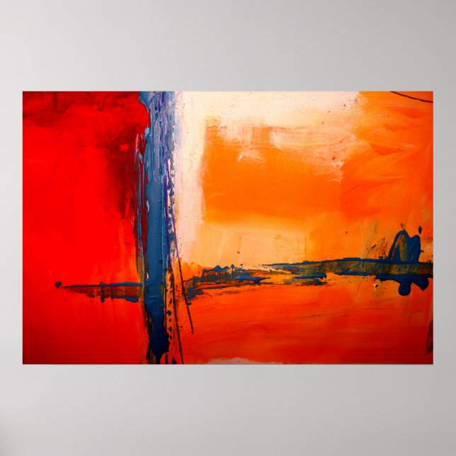 Poster d'art Abstrait moderne (Devant)