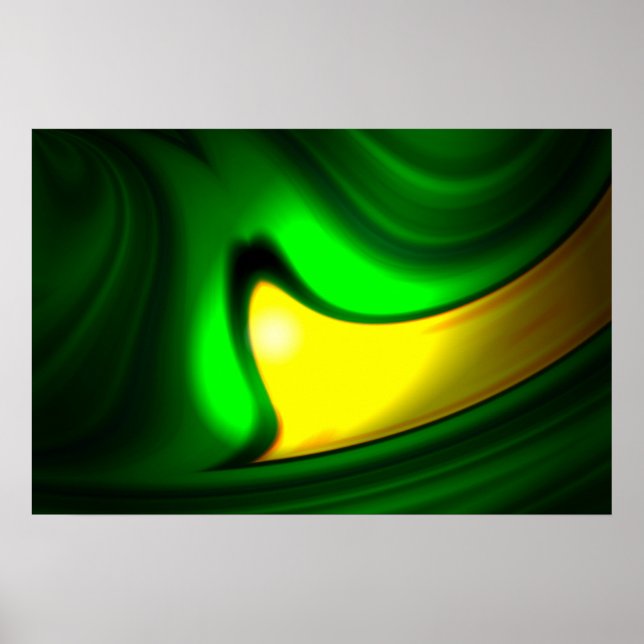 Poster d'art Abstrait moderne - Art minimaliste (Devant)