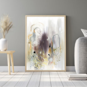 Poster d'art abstrait moderne minimaliste élégant