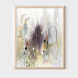 Poster d'art abstrait moderne minimaliste élégant