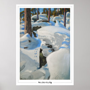 Poster d'art Akseli Gallen-Kallela Zedign #385