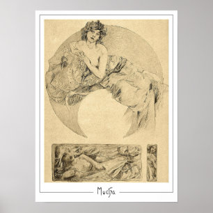 Poster d'art Alphonse Mucha Zedign #111