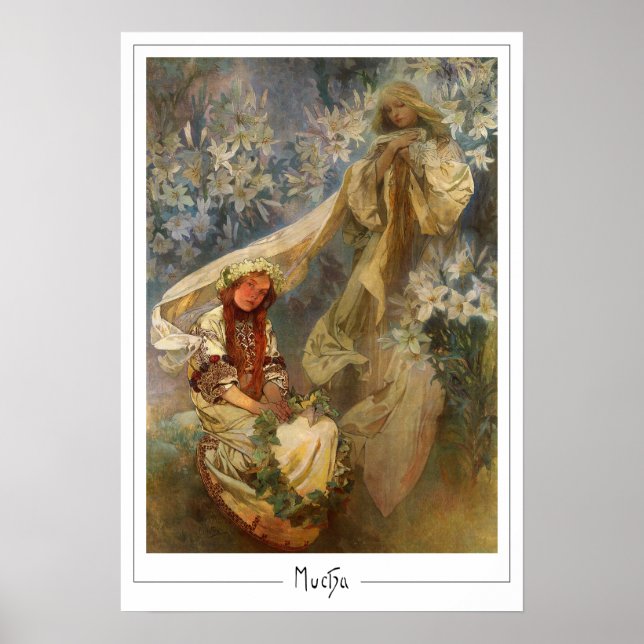 Poster d'art Alphonse Mucha Zedign #165 (Devant)