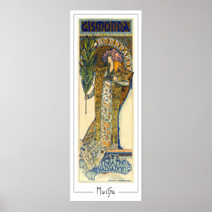 Poster d'art Alphonse Mucha Zedign #198