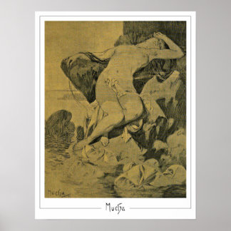 Poster d'art Alphonse Mucha Zedign #242