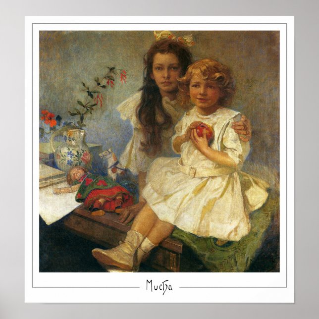 Poster d'art Alphonse Mucha Zedign #331 (Devant)