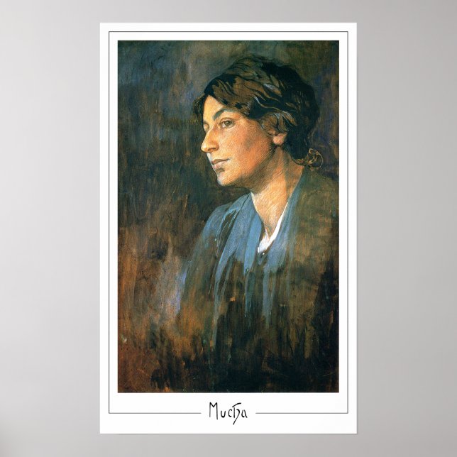 Poster d'art Alphonse Mucha Zedign #368 (Devant)