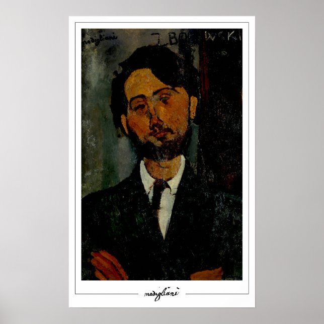 Poster d'art Amedeo Modigliani Zedign #158 (Devant)
