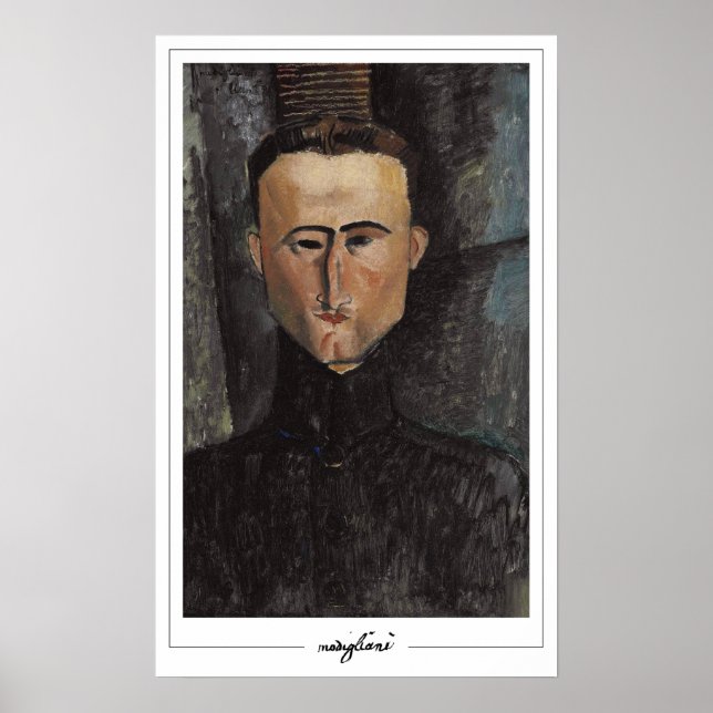 Poster d'art Amedeo Modigliani Zedign #167 (Devant)