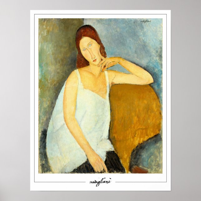Poster d'art Amedeo Modigliani Zedign #17 (Devant)