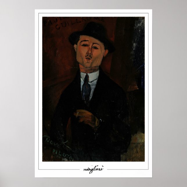 Poster d'art Amedeo Modigliani Zedign #311 (Devant)