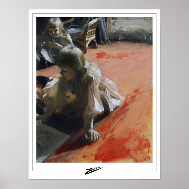 Poster d'art Anders Zorn Zedign #11 (Devant)