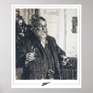 Poster d'art Anders Zorn Zedign #346