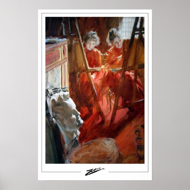 Poster d'art Anders Zorn Zedign #366 (Devant)